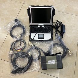 V2014.12 WIN XP Mb Star C3 Pro con cinco cables más D630 4G portátil xentry activado, listo para usar