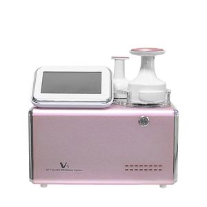 Machine amincissante V5 HIFU pour le corps, avec 2 poignées, ultrasons focalisés de haute intensité RF, brûle les graisses, perte de poids, équipement de beauté