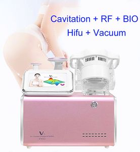 Máquina de adelgazamiento corporal V5 Pro, cavitación al vacío, Hifu RF BIO, para reducción de grasa del vientre, eliminación de celulitis, contorno corporal