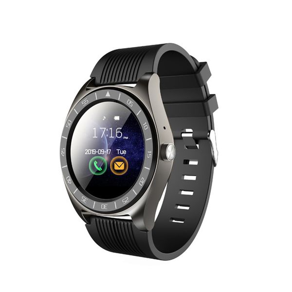 V5 Smart Montres Bluetooth 3.0 Wireless Smartwatches Sim Sim Simplent Téléphone mobile Montre Inteligente pour Android iOS Cellphones avec boîte DHL / UPS