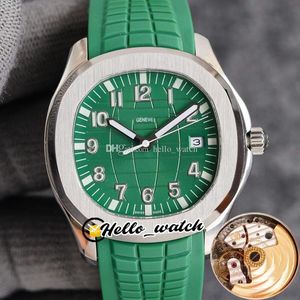 V7 40 mm Sport 5167A-001 5167 5168 324 S C Automatik-Herrenuhr 5168G-010, Stahlgehäuse, grünes Textur-Zifferblatt, Kautschukarmband, Uhren Hello_Watch HWPP G25C (7)