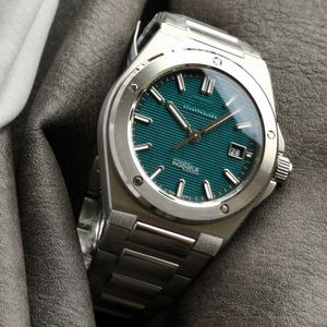 V7 Factory Engineer Watch Classic Watch de acero inoxidable Reloj Blue Mesh Dial 2892 Movimiento mecánico automático 40 mm