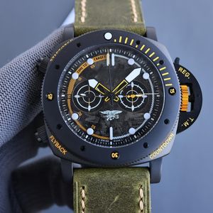 V7 Luxe herenhorloge 47mm 2555 horloges volautomatisch mechanisch rubber horlogeband waterdicht lichtgevend Verfijnd staal