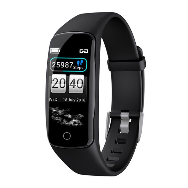 V8 Smart Bracelet BT 4.0 Bracelet de montre intelligent Podomètre Pression artérielle Moniteur de fréquence cardiaque Bracelet de sport Bracelet pour Andriod IOS