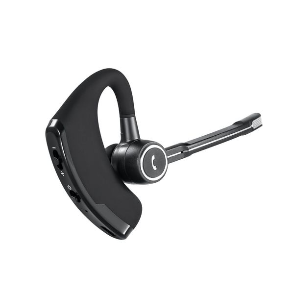 V8S auriculares Bluetooth de negocios auriculares inalámbricos Bluetooth V4.0 teléfono manos libres micrófono música para iPhone Samsung control de voz