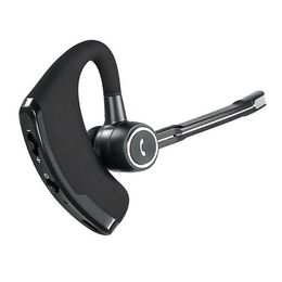 V8S USB Powered Bluetooth-compatibele oortelefoons met oorhaak ruisonderdrukking Business Wireless Hands Free Headset met Micphone