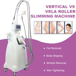V9 II Vela Roller Afslankmachine Vacuüm Lymfedrainage Massage Lichaamsvetverwijderaar RF Huid Lifting Gezichtsrimpel Verwijder Huidregeneratie Schoonheidsinstrument