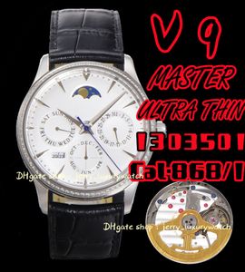 V9 JL Watch Luxury Men's 130842J million calendrier 39mm, 868 mouvement mécanique, date mois semaine année