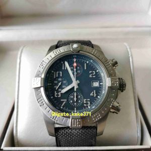 V9 Perfect Men Watch E1338310.M534.253S.E20DSA.2 45mm Chronograph 7750 Beweging Roestvrij Luminova Automatische mechanische herenhorloges Wordt polshorloges Geschenkband