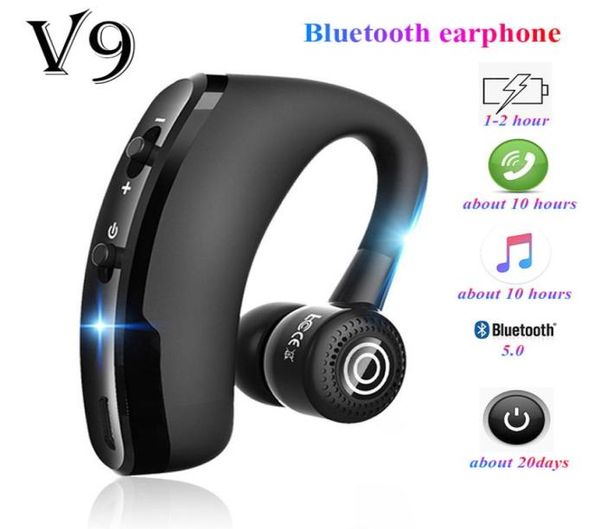 V9 sans fil Bluetooth écouteur mains intra-auriculaires sans fil casque lecteur appel sport écouteurs pour iPhone Samsung Huawei Xiaomi3307420