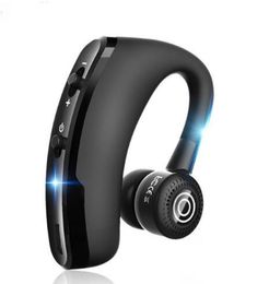 Auriculares Bluetooth inalámbricos V9 CSR 41 Auriculares de auriculares inalámbricos estereos de negocios auriculares con micrófono con paquete6424385