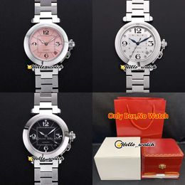 V9F 35mm W31074M7 A2892 Automatische dames Watch Sier White Dial Roestvrij staal Bracelet Dames Horloges HELLY_WATCH HWCR G12A (1) ES