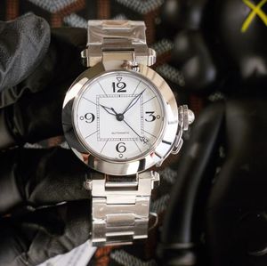 V9F Dernière montre Lady A2892 modifier Cal.049 automatique VPH 28800 35.25MM cadran blanc saphir 316L bracelet en acier inoxydable éternité Super version montres pour femmes