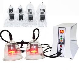 Machine d'amélioration du sein sous vide infrarouge bout à bout levage hanche ascenseur Massage du sein corps ventouses machine de thérapie infrarouge 8111026