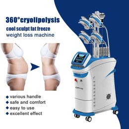 Vacuüm Cavitatie RF-systeem Gewichtsverlies Afslankende Machine 360 ​​Cryolipolisis Cool Body Sculpting Fat Freezing Lipo Laser voor Belly Fat Removal Reshape Body Line