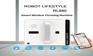 Aspirateur Robot télécommande haute aspiration antichute fenêtre verre nettoyage Robot humide et sec vadrouille bord détecteur 9467554