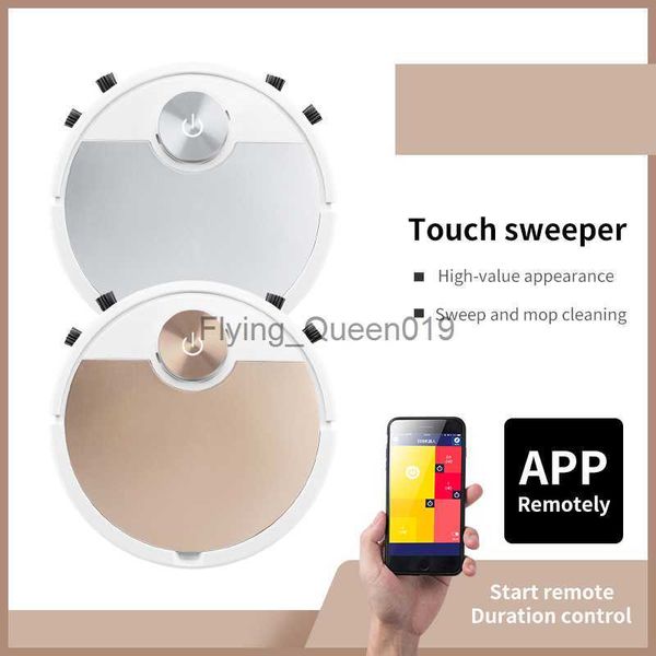 Aspirateurs 2023 nouveau ES06 Robot aspirateur APP sans fil Machine de nettoyage télécommande intelligente balayage sol pour la maison Vacuum CleanerYQ230925