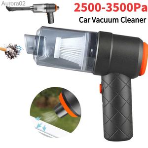 Vacuümreinigers 3500PA Wireless Portable Vacuum Cleaner Krachtige reinigingsmachine Hand Vacuümreiniger 1800mAh Dust Buster voor huishoudelijke auto YQ240402