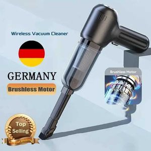 Vacuümreinigers Automatische mini Wireless Cleaner Motor Multi Functional Super Blowing and Suctering Integrated Machine High Power Automotive Dust Collector Q240430