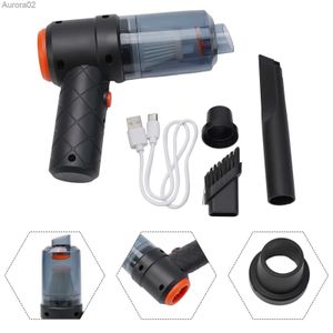 Vacuümreinigers Autocombinatie Vacuümreiniger 6000PA USB BLOOMABLE BLOKSELE WAARLOSS WIRESLED HANDHELD AUTO -VANUUMS VOOR SLEK -AUTO Home YQ240402