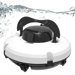 Aspirateurs à aspirateurs Red Key sans fil Robot Nettoyer de piscine pour le sol de 120 minutes de force forte 180 Q240430
