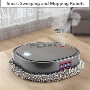 Intelligent Sweeping Robot Vacuum Cleaner, Cyclone Dry/Wet Mopping Home Appliance with Humidifying Spray, <500W 40min Battery