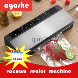 Vacuüm sluitmachine voor voedsel AGASHE 520 vacuüm sealer Elektrische vacuüm sealer Verpakkingsmachine voor thuis Keuken vacuüm sluitmachine Commerciële verpakking x0801