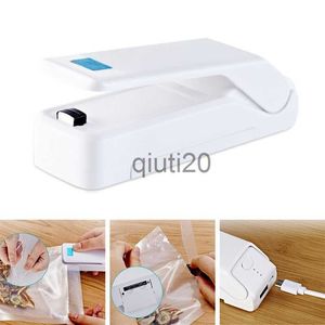 Vacuüm Voedsel Sluitmachine Draagbare Multifunctionele Mini Sluitmachine Handdruk Heat Sealer Plastic Zak Voedsel Verpakking Handheld Gadget Gemakkelijk x0801