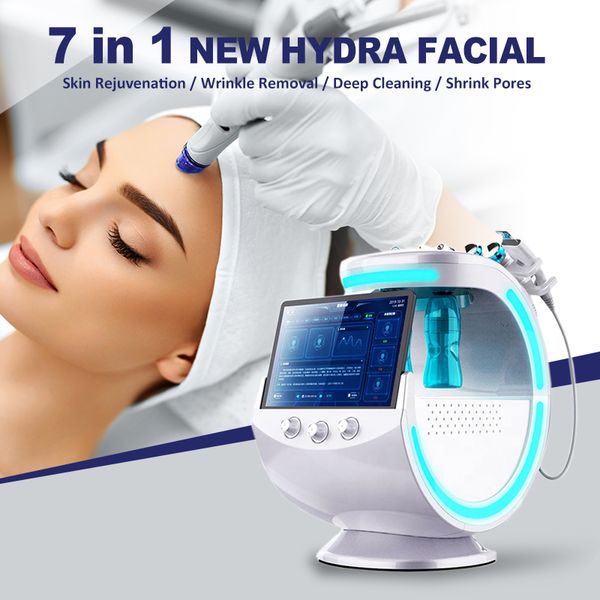 Vacío hidrooxígeno microdermoabrasión BIO Lifting RF máquina facial dermoabrasión máquinas peladoras