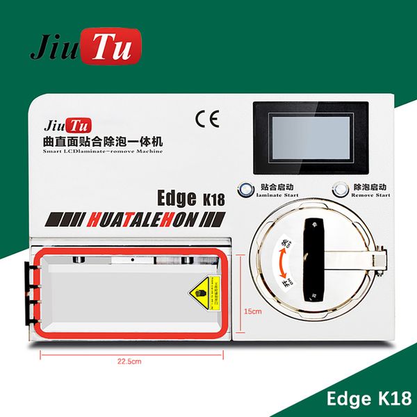 Máquina laminadora Jiutu OCA con eliminador de burbujas en Autoclave para reparación de Samsung Edge S20 Note10 Note10Plus