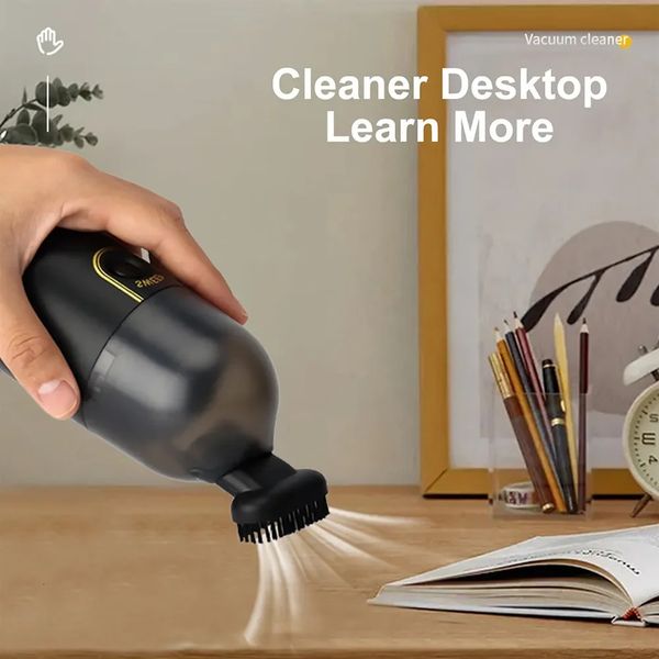 Accessoires de pièces à vide capsule de bureau sans fil pour ordinateur portable pour ordinateur portable PC Home Desk Cleaning Nettoying Dust Remover 231009