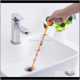 Pièces d'aspirateur Aessories Fournitures Ménage Organisation Maison Jardin Drop Delivery 2021 Nettoyage des égouts Toilette Dredge Pipe Serpent Brosse Bain