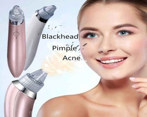 Nettoyer de pores sous vide Débarbin noir Remover Electric Acne Clean Exfoliant Cleaning Comedo Aspiration Facial Beauty Machine G4072772