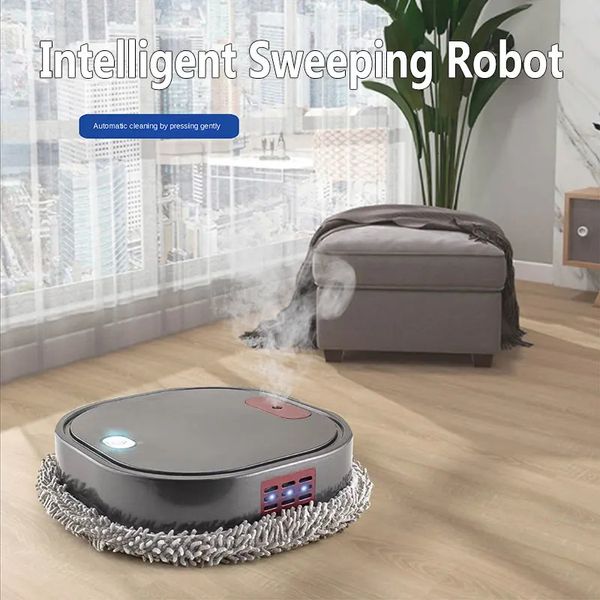 Limpiadores de robot de vacío 2023 Recargable limpiador de spray de tragación inteligente seca y húmeda 3 en 1 Sweep Mop Hogar 231117 27