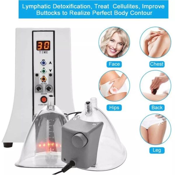 Thérapie sous vide Massage du sein Lifting des fesses Autre équipement de beauté Machine à ventouses pour femmes Amélioration du sein Dispositif de levage des hanches Technologie infrarouge lointain