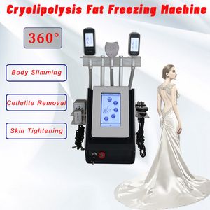Máquina de emagrecimento corporal de congelamento de gordura para terapia a vácuo Criolipólise Perda de peso Cavitação Rf Equipamento de levantamento de rosto Usado em casa
