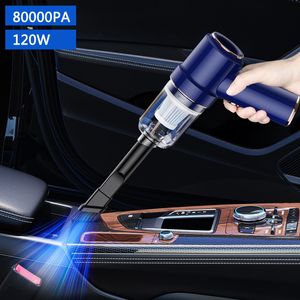 Aspirateurs 80000pa 2 en 1 voiture aspirateur domestique sans fil USB charge Air Duster portable haute puissance Mini pour bureau 230802