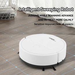 Aspiradoras Herramienta de limpieza para el hogar inteligente 3 en 1 Robot inteligente Aspirador Barredora automática de bajo ruido 231120