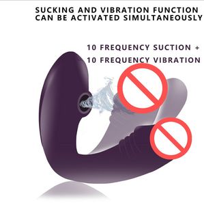 Vagina Zuigen Vibrator 10 Speed Vibrerende Clitoris Stimulatie Vrouwelijke Masturbatie Erotische Speeltjes Voor Volwassen