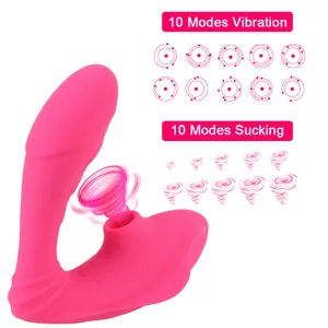 Vagina Sucking Vibrator 10 Speeds Vibrating Sex Toys for Women Dildo Sucker Oral Clitoris Stimulator Erotic Sex Shop