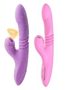 Vibrateurs du vagin Dildo Loging orale Terme vibrante Sexe femelle Aspiration clitorale vibratrice Adulte Toys Sexy Toys7030893