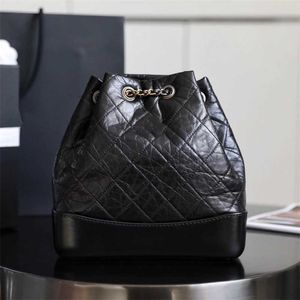 Sac de chaîne de seau de concepteur Vagrant sacs authentiques 10a sac à dos Miroir de qualité 23cm de luxe en cuir Hobo Hobo Sac à main