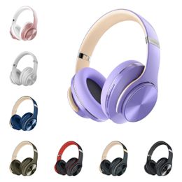Vague 5 auriculares Bluetooth Auriculares inalámbricos 90 horas Auriculares aislantes de ruido de aislamiento de hifi con la cabeza de cabeza de juego de micrófonos