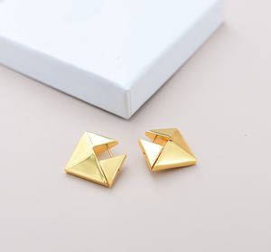 VaIentino Pendientes de diseñador para mujer reproducciones oficiales 5A T0P exquisito regalo Chapado en Oro 18K estilo clásico moda lujo con caja 001