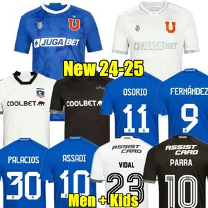 VALENCIA 23 24 25 VIDAL Universidad de Chile Soccer Jerseys Colo Colo spécial loin PARRA ASSADI FERNANDEZ HOME Football Shirts Hommes Enfants 2024 2025 GUERRERO PAVEZ