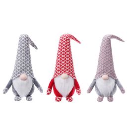 Décor de Gnome pour la saint-valentin, décorations de Gnomes de noël, Figurines suédoises du père noël, ornements de vacances scandinaves XBJK2209