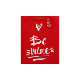 Valentine Love Gift Bag Rood Hart Gedrukt Winkelen Gift Verpakking Tas Wit Kraftpapier Kleine Grote Huidige Winkels Zakken HA2871