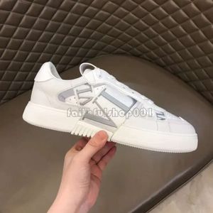 Valentijnsschoenen Designer TV-schoenen Heren Casual schoenen Echt lederen platform Wedges Sneakers Ademend comfortabele wandelschoen VLTN Schoenen Maat 38-46 met doos 492