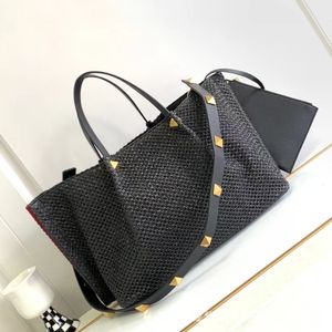 Sac à provisions de Valentinels Designer Oversids Europe et le sac à bandoulière en cuir en T-sac à main vintage des États-Unis Sac d'atmosphère haut de gamme