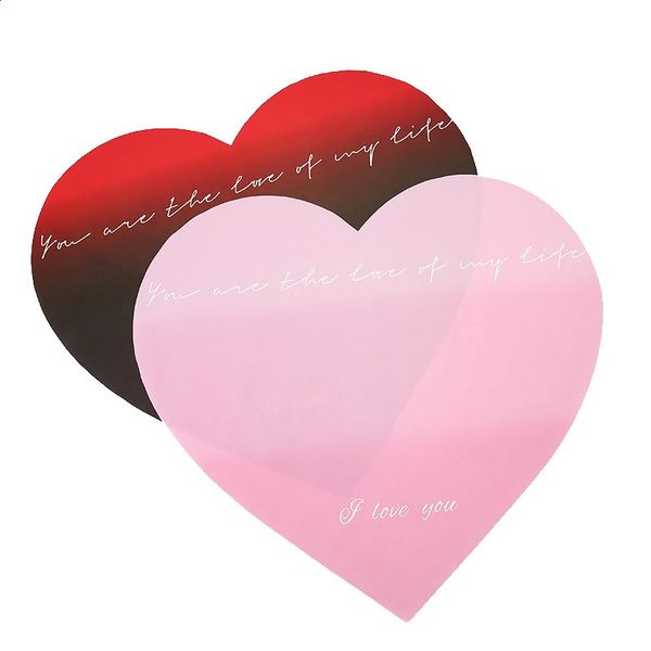 Saint Valentin Art Sweets Origami Papier pour bouquets Love Love Flear Flower Emballage Paper 15 PCS 240423